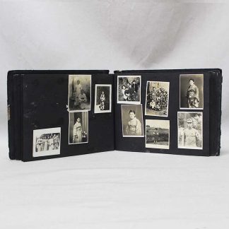 WW2 Japanese Photo Album - Family and Soldier Pics . NNJ498