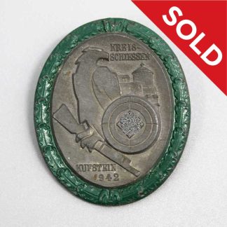 WW2 German Kufstein 1942 Shooting Tinnie . PIN3870