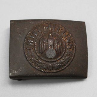 WW2 German Army EM/NCO Buckle - JFS . BMM396