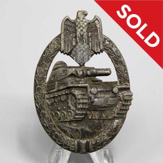 SOLD WW2 German Panzer Assaut Badge - Wurster . GO4126