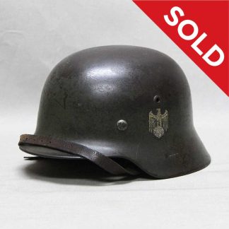 SOLD WW2 German DD Army M35 Combat Helmet . HG1553