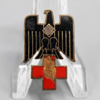WW2 German Red Cross Cap Insignia . PIN413