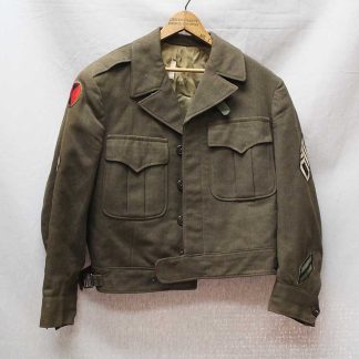 WW2 US Army Field "Ike" Jacket 7th Infantry Div . UA1357