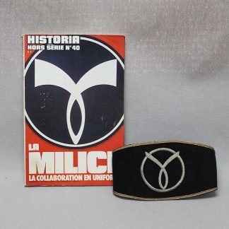 WW2 French Milice Armband . WM526