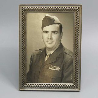 USMC WW2 Portrait in Frame . FLU5136