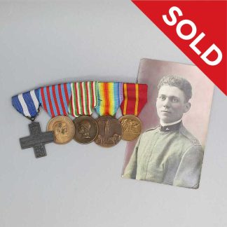 SOLD WW1 Italian Medal Group . WM532
