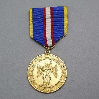 Post-WW2 Philippine Independence Medal US Made . WM539