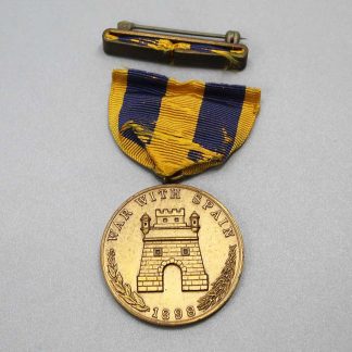 US Army Spanish Campaign Medal M.No.6482 . YMU6026
