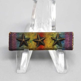 WW1 US Victory Medal Ribbon Bar with 3 Stars . YMU6031