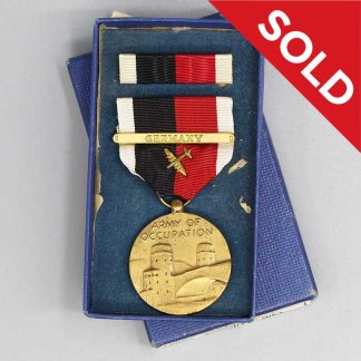 SOLD US WW2 Occupation Medal w/Germany Bar in Box . YMU6047