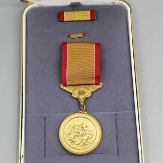 US Treasury Gold Lifesaving Medal in Case . YMU6052