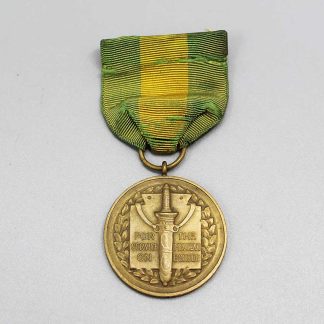 US Army Mexican Boarder Service Medal #'d 247 . YMU6060